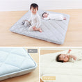 Gallery viewerに画像を読み込む, プレイマット ベビー 寝返りマットレス(120×120cm) | 赤ちゃんの寝返りをサポート 厚手の正方形ワイドマットレス 赤ちゃん敷布団 ベビーマットレス お昼寝 お昼ね お洒落なルームマットレス 添寝 ラグ 日本製