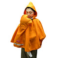 Gallery viewerに画像を読み込む, ベビー 避難用品 避難用フード付き ポンチョ |防災グッズ 赤ちゃん 乳児 幼児 園児 保育士 アウトドア 地震対策 水害 災害 防炎 オレンジ ネイビー 持ち運び コンパクト たためる 安心 安全 非常時 緊急時 日本製 0歳 保育園 子ども園