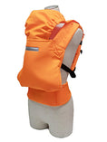 Gallery viewerに画像を読み込む, ベビー 避難用抱っこひも 避難くん 対面抱っこ・おんぶ用 1人抱きウェストベルトキャリー 防災グッズ ホイッスル付き 赤ちゃん 乳児 幼児 園児 保育士 オレンジ ネイビー 持ち運び コンパクト たためる 地震対策 水害 災害 防炎 非常時 緊急時 日本製 保育園 子ども園