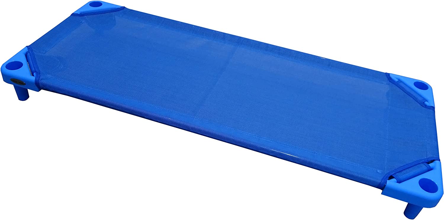 お昼寝コット ミディアムサイズ スタッキング式 COOL KIDS｜お昼寝 コット お昼寝コット ベビー コット 保育園 コット 子供 ベッド コット ミディアムサイズ スタッキング式  午睡コット 保育園 お昼寝保育 おひるねコット 132×58.4×15.2cm 簡易ベッド ベビーベッド おひるね保育 省スペース