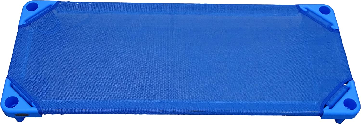 お昼寝コット ミディアムサイズ スタッキング式 COOL KIDS｜お昼寝 コット お昼寝コット ベビー コット 保育園 コット 子供 ベッド コット ミディアムサイズ スタッキング式  午睡コット 保育園 お昼寝保育 おひるねコット 132×58.4×15.2cm 簡易ベッド ベビーベッド おひるね保育 省スペース