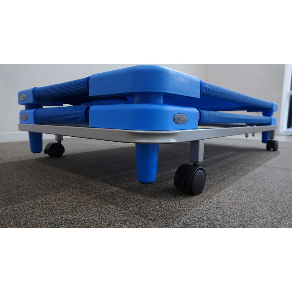 コット お昼寝コット COOL KIDS　スタッキング式 抗菌 お昼寝コット用 収納ワゴン 別売りの「スタッキング式 抗菌 お昼寝コット　100・130cm対応」専用の収納ワゴン 10台までスタッキング可能