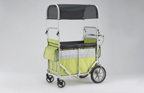 お散歩カート 五十畑工業 多人数用カート ミニバス用 黒メッシュ日除け帆 日よけ お散歩 おでかけ 幼稚園 保育園 サンシェード 紫外線対策 熱中症対策 夏 暑さ対策 ※本体別売り