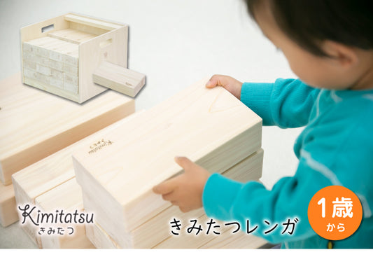 きみたつレンガ 木のおもちゃ 知育玩具 | 1才から 遊び 木製 型はめ パズル ブロック 積木 積み木 つみき 出産祝い 幼児 ギフト オモチャ 誕生日 子供 こども 小学生 女の子 男の子 入学 入園 木工玩具 お祝い 贈り物 脳トレ kmt007