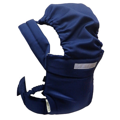 ベビー おんぶ専用 1人抱きひも式キャリー 避難用抱っこひも避難くん 防災グッズ ホイッスル付き 赤ちゃん 乳児 幼児 園児 保育士 地震対策 水害 災害 防炎 オレンジ ネイビー 持ち運び コンパクト たためる 安心 安全 非常時 緊急時 日本製 保育園 子ども園