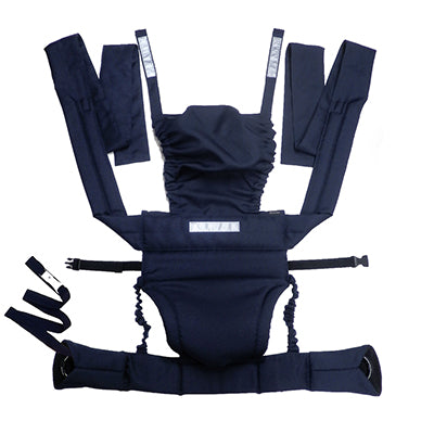 ベビー おんぶ専用 1人抱きひも式キャリー 避難用抱っこひも避難くん 防災グッズ ホイッスル付き 赤ちゃん 乳児 幼児 園児 保育士 地震対策 水害 災害 防炎 オレンジ ネイビー 持ち運び コンパクト たためる 安心 安全 非常時 緊急時 日本製 保育園 子ども園