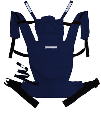 ベビー 避難用抱っこひも 避難くん 対面抱っこ・おんぶ用 1人抱きウェストベルトキャリー 防災グッズ ホイッスル付き 赤ちゃん 乳児 幼児 園児 保育士 オレンジ ネイビー 持ち運び コンパクト たためる 地震対策 水害 災害 防炎 非常時 緊急時 日本製 保育園 子ども園