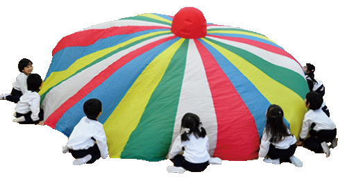 ポコッとバルーン5色7m  10031　運動会・お遊戯　CD付