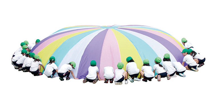 プレイバルーンパステル7m（ひも付）  10027　運動会・お遊戯　CD付