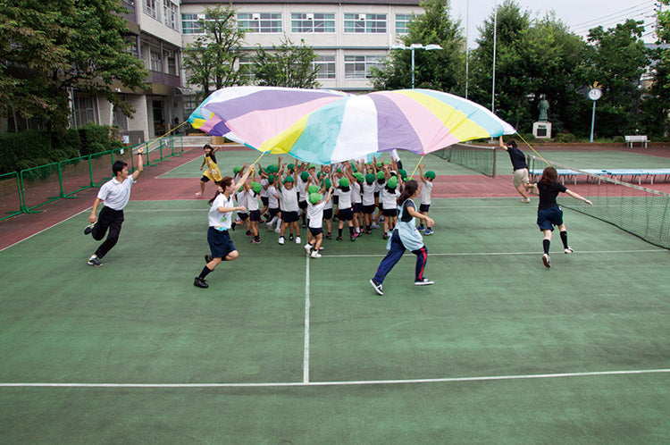プレイバルーンパステル7m（ひも付）  10027　運動会・お遊戯　CD付