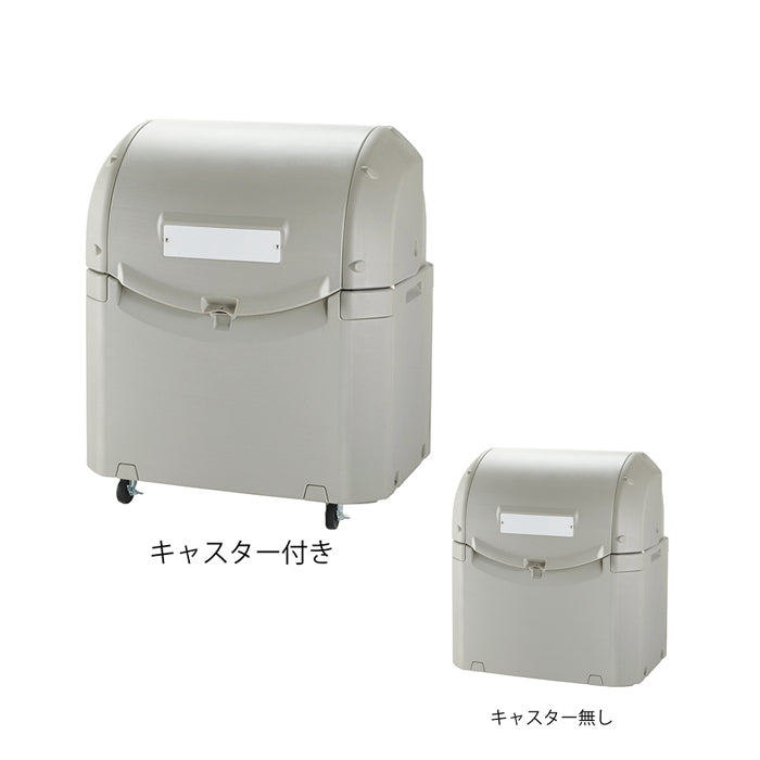 ワイドペールST 500 キャスター付｜業務用 受注生産品 ゴミ箱 ごみ 大型 500L キャスター付 蓋つき 排水栓付 カギ止め金具付 清潔 倉庫 ゴミステーション ゴミ置き場 ゴミ捨て場 集積所 リサイクル 環境 保育園 幼稚園 保育所