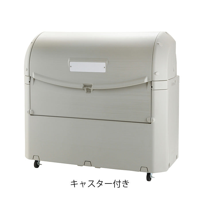 ワイドペールST 1000 キャスター付｜業務用 受注生産品 ゴミ箱 ごみ 大型 1000L キャスター付 蓋つき 排水栓付 カギ止め金具付 清潔 倉庫 ゴミステーション ゴミ置き場 ゴミ捨て場 集積所 リサイクル 環境 保育園 幼稚園 保育所