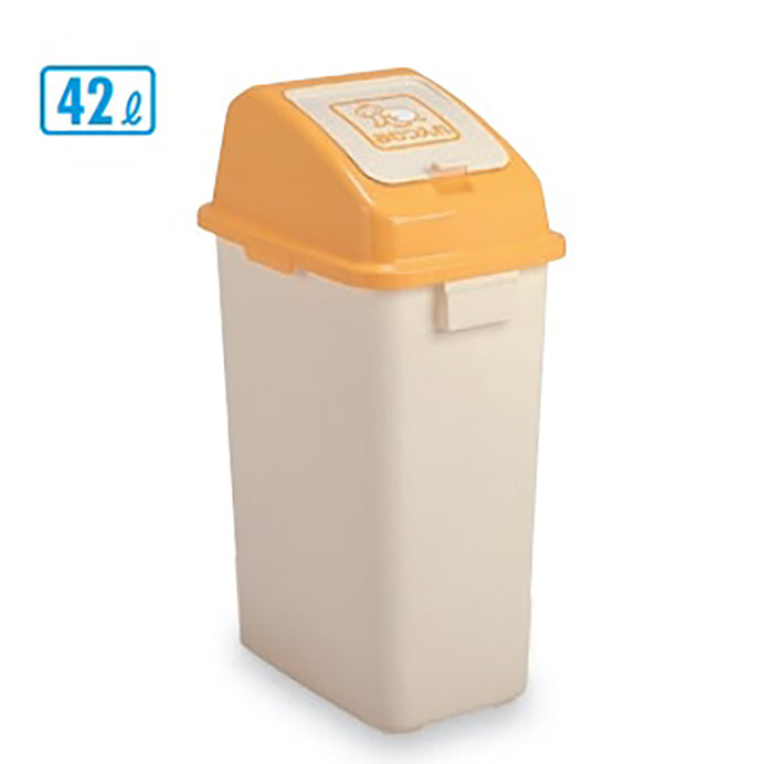 おむつペール　４５Ｌ｜ 大容量 大きいサイズ ごみばこ フタつき 臭い防止 パッキン付 ダストボックス トラッシュ おむつ 保管 施設 保育園 幼稚園 保育所 子ども園