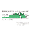 Gallery viewerに画像を読み込む, ヨクトールマット　６００×８７４｜業務用 法人向け販売商品 玄関マット 人工芝 砂落とし 砂利 雪 泥 ドアマット 出入り口 屋外用 グリーン グレー 緑 灰 保育園 幼稚園 保育所 子ども園
