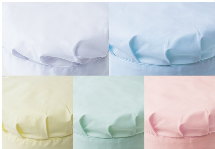 給食 帽子 腰付 丸帽子 後ろ平ゴム |N#520 | 給食 帽子 こども 保育園 給食帽子 大人 当番 帽子 給食帽 S(53-57cm) M(55-59cm) L (57-61cm) ホワイト ブルー クリーム 若草 ピンク 学校給食 給食用 無地 作業着 小学校 中学校 給食着 UDK ラビットアース  |2点までメール便可