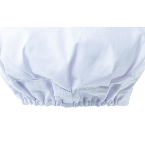 給食 帽子 腰付 丸帽子 バックコールゴム |N#521 | フリー(53-58cm) LL (57-62cm) 給食 帽子 こども 保育園 給食帽子 大人 当番 給食帽 白 ブルー クリーム 若草 ピンク 給食用 無地 作業着 保育園 小学校 中学校 大人 給食着 UDK ラビットアース  |2点までメール便可