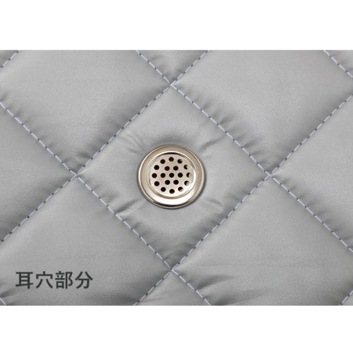 防災頭巾 防災用品 |#750|耳穴あり セーフティクッション S:27×30cm L:27×58cm 防炎加工  難燃アルミコーティング ネームタグあり ずきん 災害対策 地震 火災 噴火 避難訓練 子ども 幼稚園 保育園 小学生 中学生学校 耐久性 ラビットアース 宇高 うだか